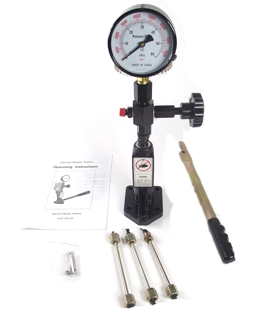 Common rail injector tester update KW608 multifunction diesel USB Injector tester and S60H Common Rail Injector Nozzle tester