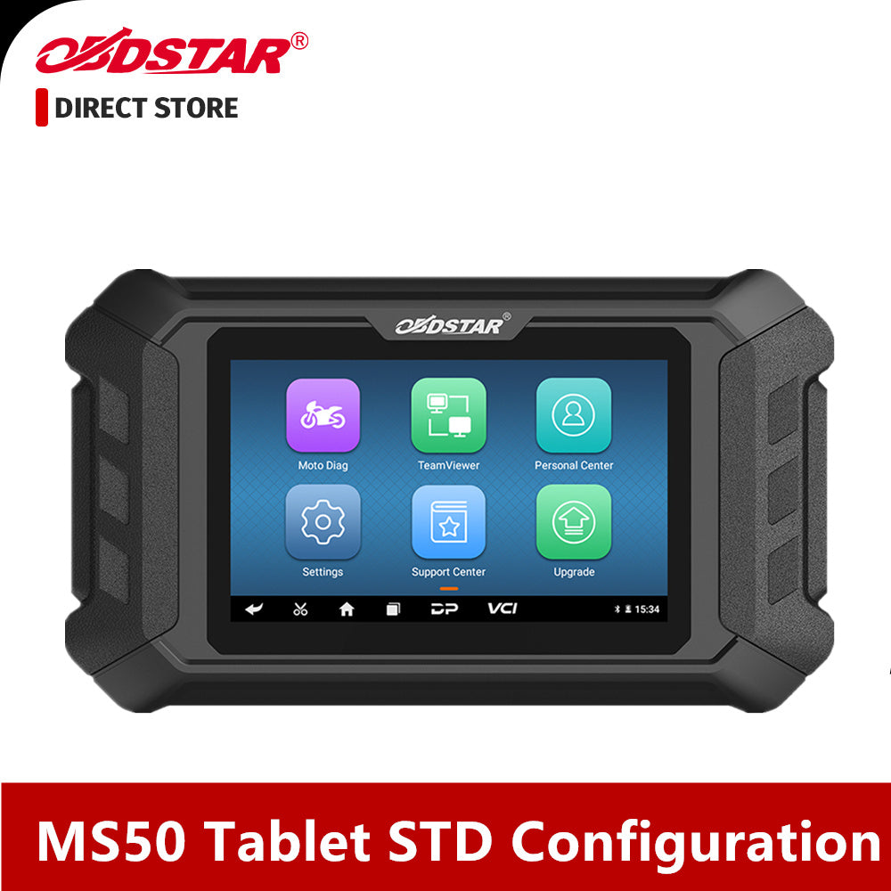 OBDSTAR MS50 Tablet STD Configuration for Motorcycle/ Snowmobile/ ATV/ UTV