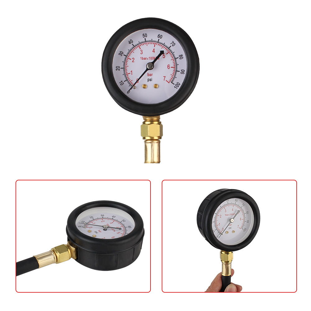 For Fuel Injection Pump Tester TU-113 Fuel Pressure Gauge Car Test Set Auto Diagnostics Tools