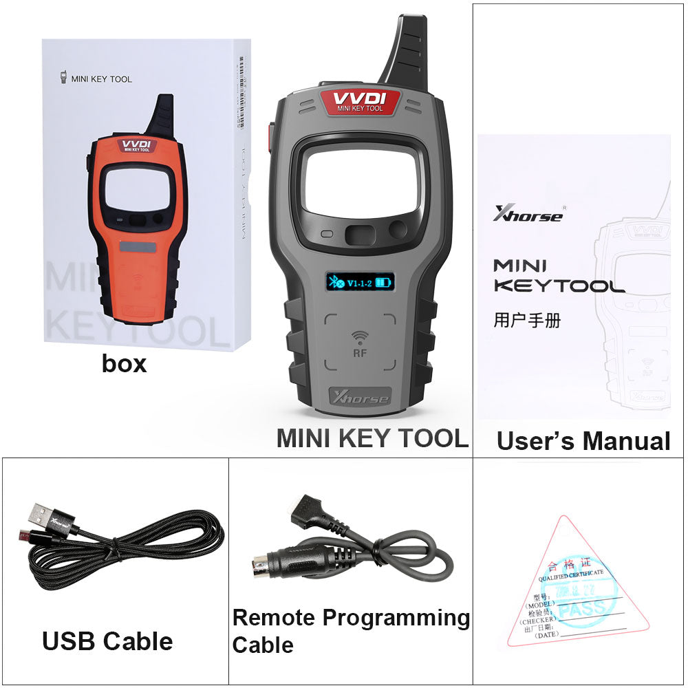 Global Version Xhorse VVDI MINI KEY TOOL Remote Maker for IOS & Android Replaces VVDI Key Tool