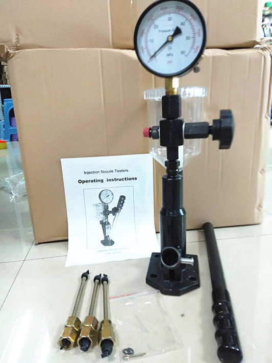 S70H Common rail diesel Injector nozzle validator fuel nozzle Injector tester good quality,Manual diesel booster pump