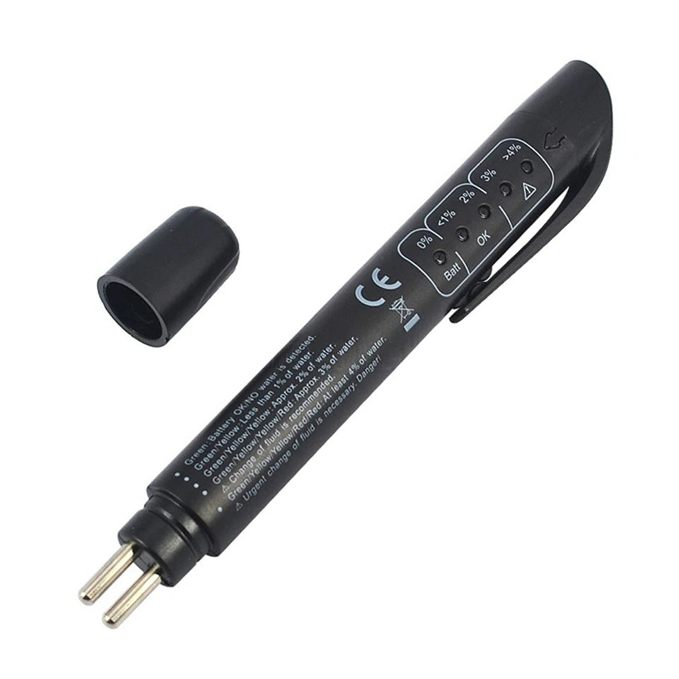 Auto Car Brake Fluid Liquid Tester Pen With 5 LED Car Auto Vehicle Tools Diagnostic Tools Mini Brake Fluid Tester For DOT3/DOT4