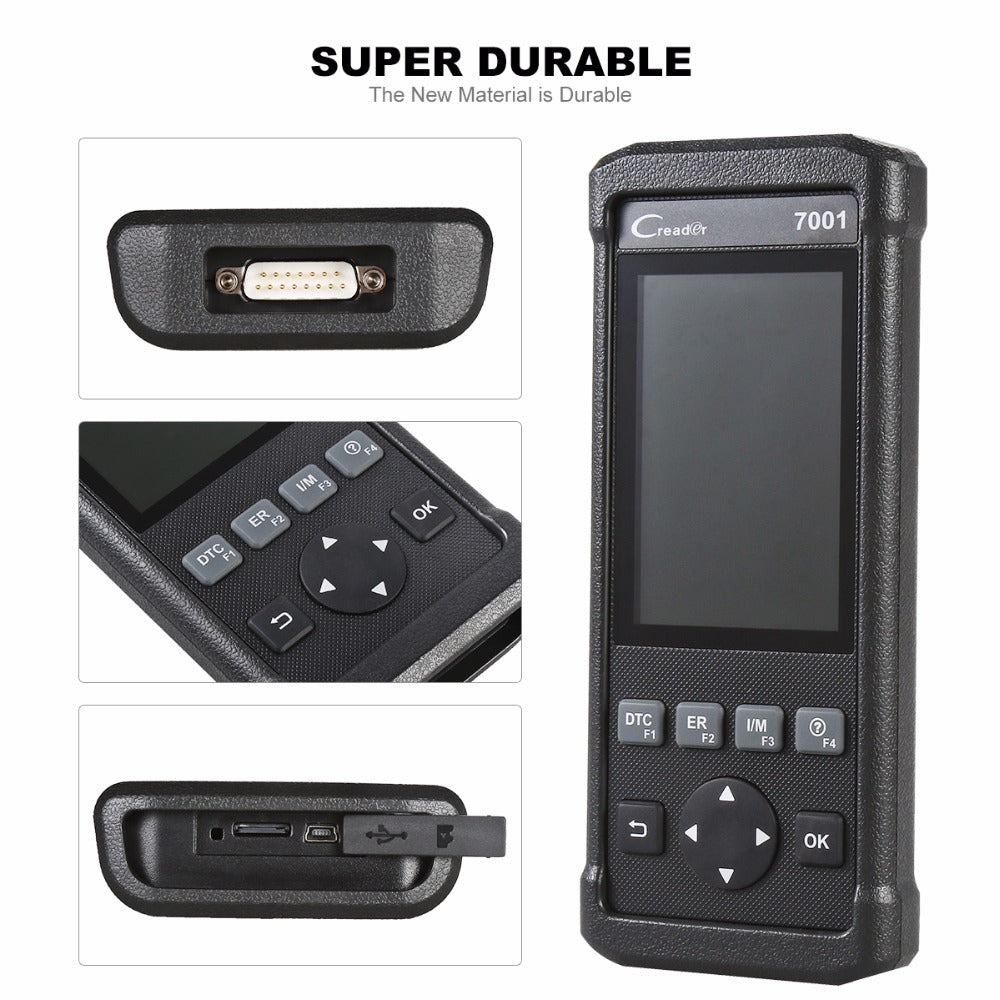 Original Launch DIY Code Reader CReader 7001 CR7001 Standard OBD2 Scanner/Scan Tool with Oil Reset Service
