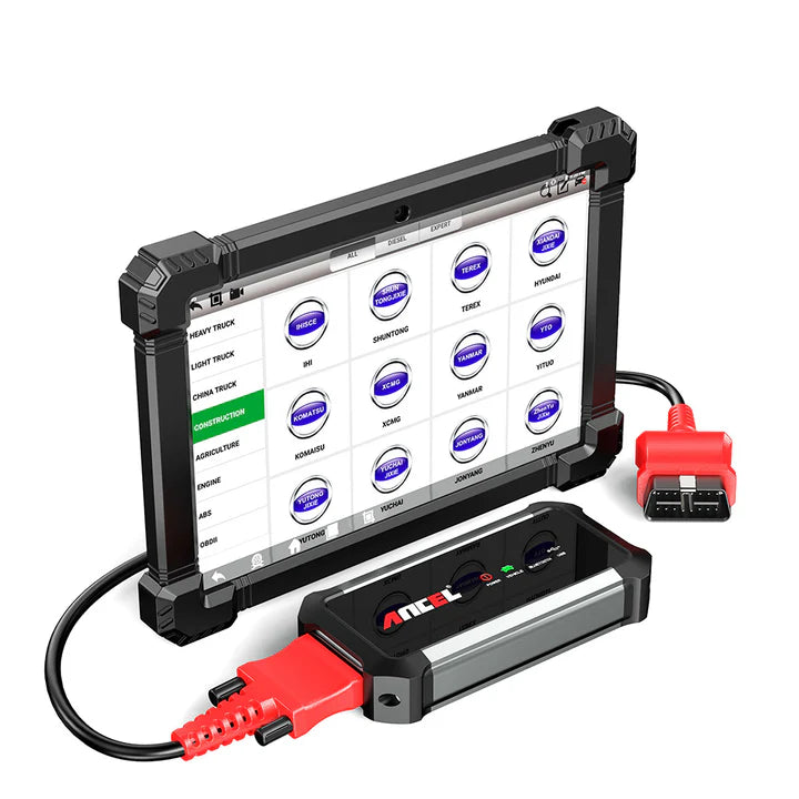 ANCEL X7HD Heavy Duty Truck Scanner,Semi Trucks Full System Diagnostic Tool, Bidirectional diese Scan Tool with DPF